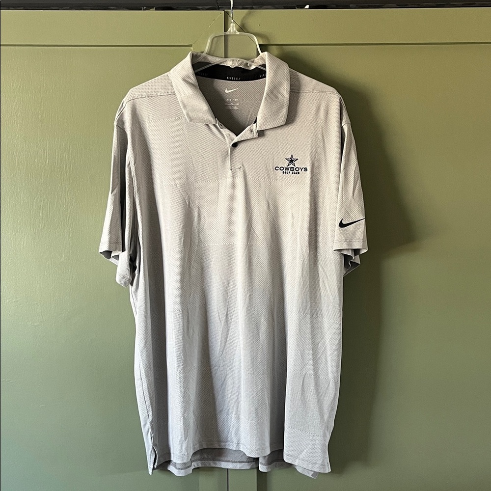 Nike Light Gray Men's Polo Shirt